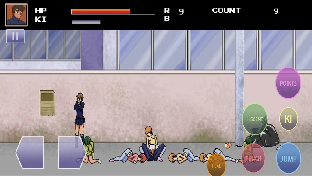 college brawl mod apk girl